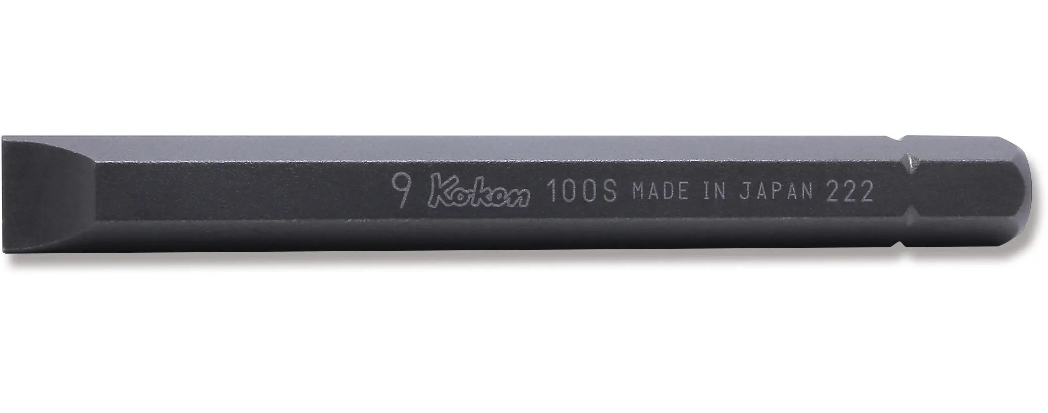 Ko-ken Tools 5/16 Hex Dr. Bit Slotted 1.6 x 10 Length 80mm Ko-ken Tools