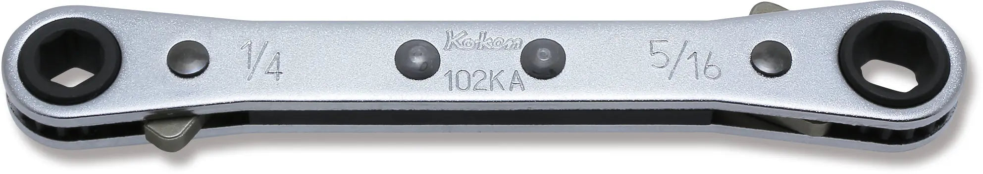 Ko-ken Tools Ratcheting Ring Wrench 1/4x9/32 6 point Length 108mm Reversible Ko-ken Tools