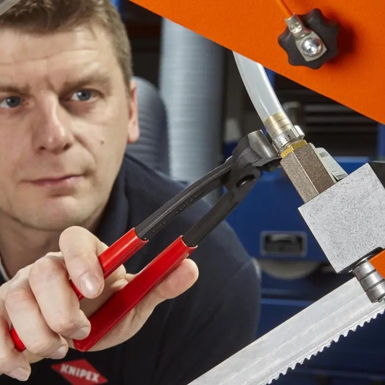 Knipex Ear Clamp Plier, 8-3/4 in - KN 10 98 I220 SBA Knipex
