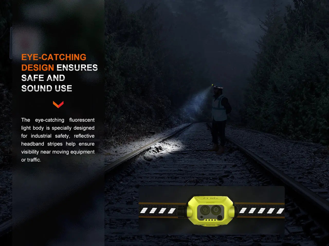 Fenix 300 Lumen Gesture Sensing Headlamp - F FX-WH23R Fenix