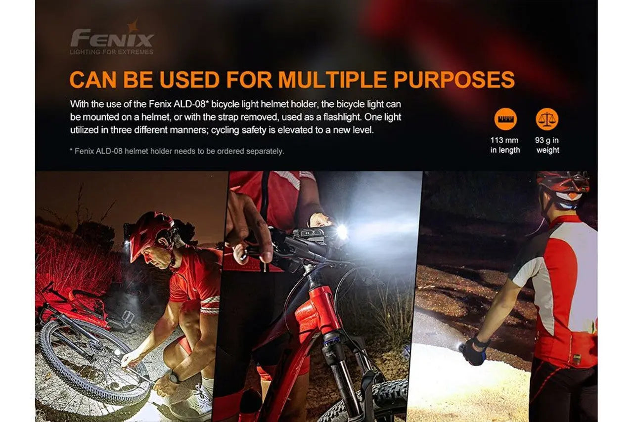 Fenix 1600 Lumen Rechargeable Bike Light - F FX-BC26R Fenix