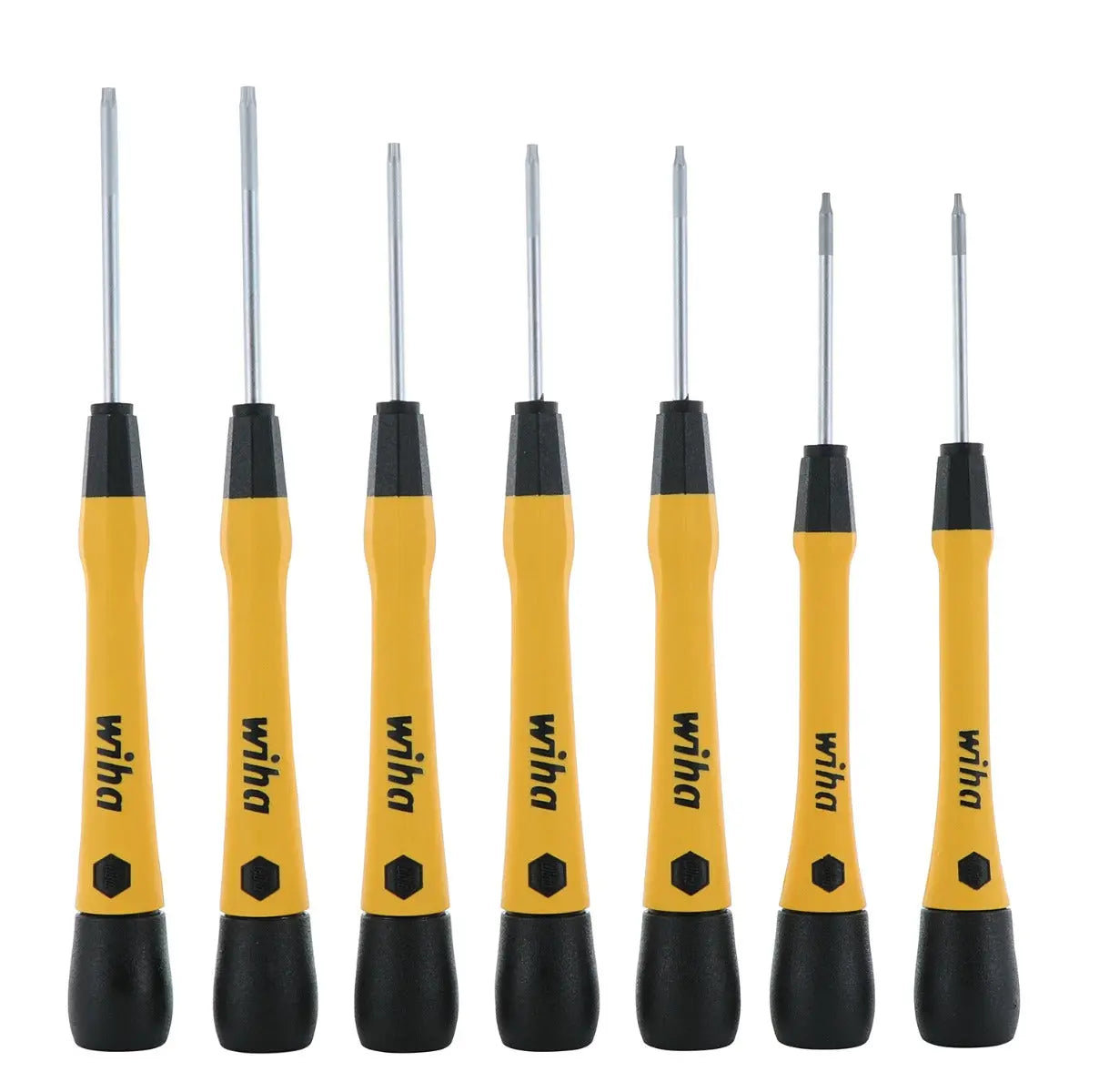 Wiha 27892, 7 Pc ESD Pico Torx Set T4-T10 Wiha