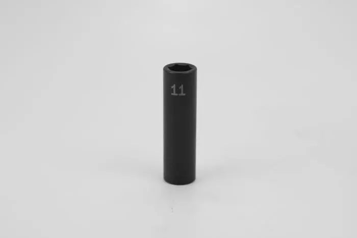 SK Tools - 11 mm 3/8" Drive 6 Point Deep Metric Impact Socket - 8931 SK Tools