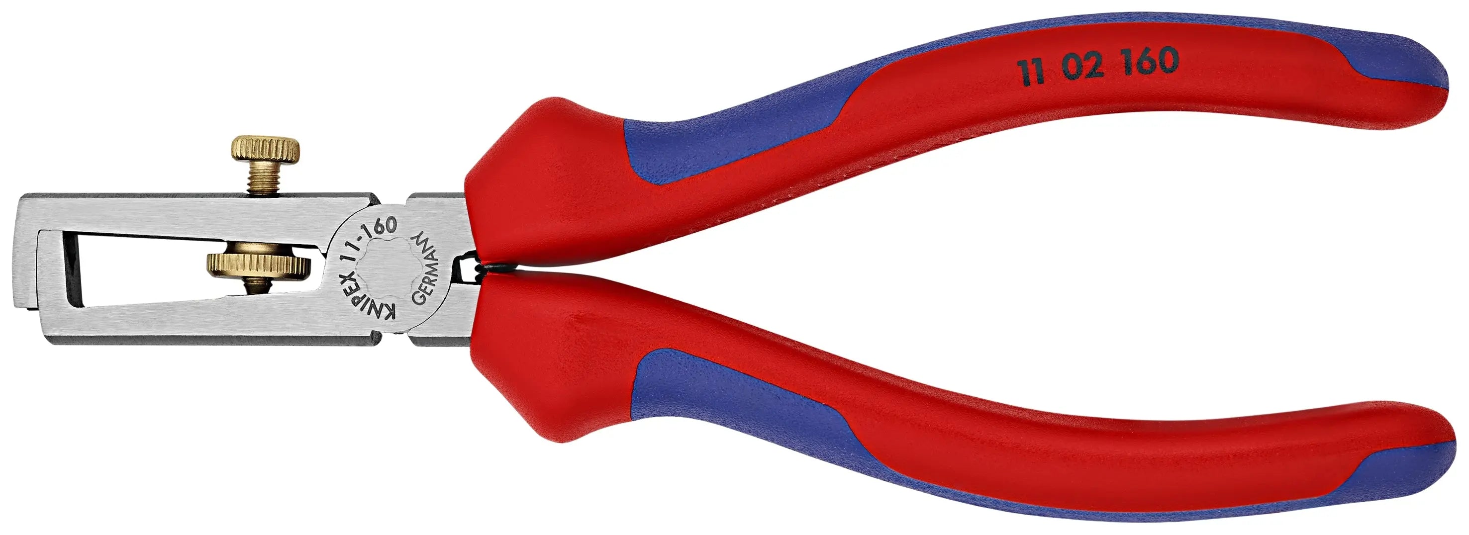 Knipex 11 02 160 KN | End-Type Wire Stripper, Multi-Component Knipex