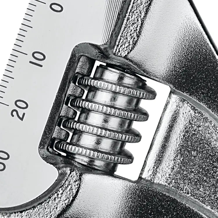 Beta Tools (Article# 111E/D3) Set of 3 Chrome-Plated Adjustable Wrenches with Scales - BT 001110163 