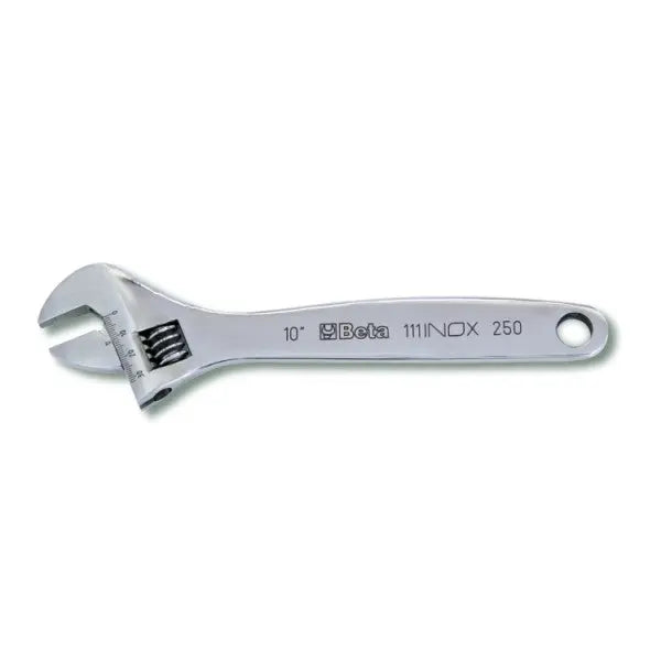 Beta Tools (Article# 111INOX 150) 6 in INOX Stainless Steel Adjustable Wrench - BT 1110315 Beta Tools