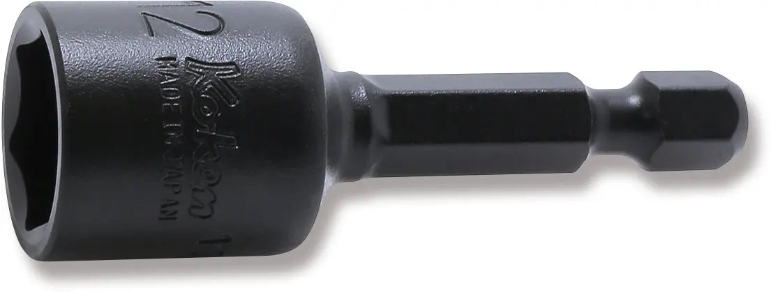 Ko-ken Tools 1/4 Hex Dr. Nut Setter 12mm 6 point Length 50mm Ko-ken Tools