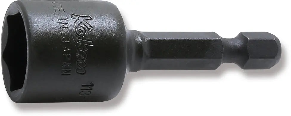 Ko-ken Tools 1/4 Hex Dr. Nut Setter 13mm 6 point Length 50mm Ko-ken Tools