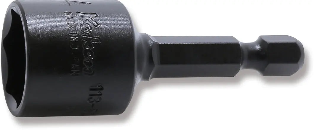 Ko-ken Tools 1/4 Hex Dr. Nut Setter 14mm 6 point Length 50mm Ko-ken Tools