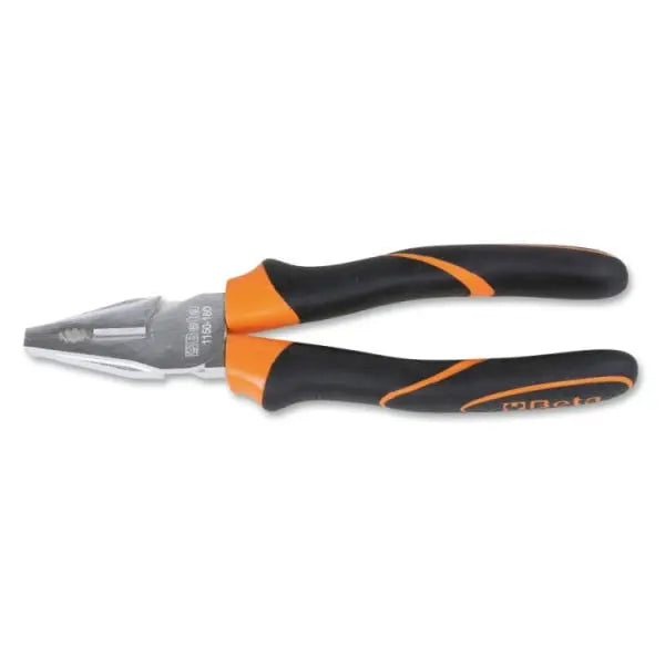 Beta Tools Bright Chrome-Plated Combination Plier with Bi-Material Handles - BT 011500146 