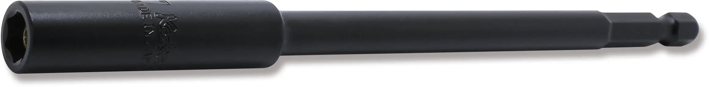 Ko-ken Tools 7mm 1/4 Hex Dr. Slide Magnet 6-Point Nut Setter, 150mm Length Ko-ken Tools