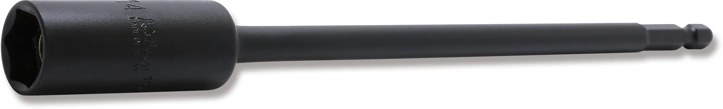 Ko-ken Tools 1/4 Hex Dr. Nut Setter 14mm 6 point Length 200mm Slide Magnet Ko-ken Tools