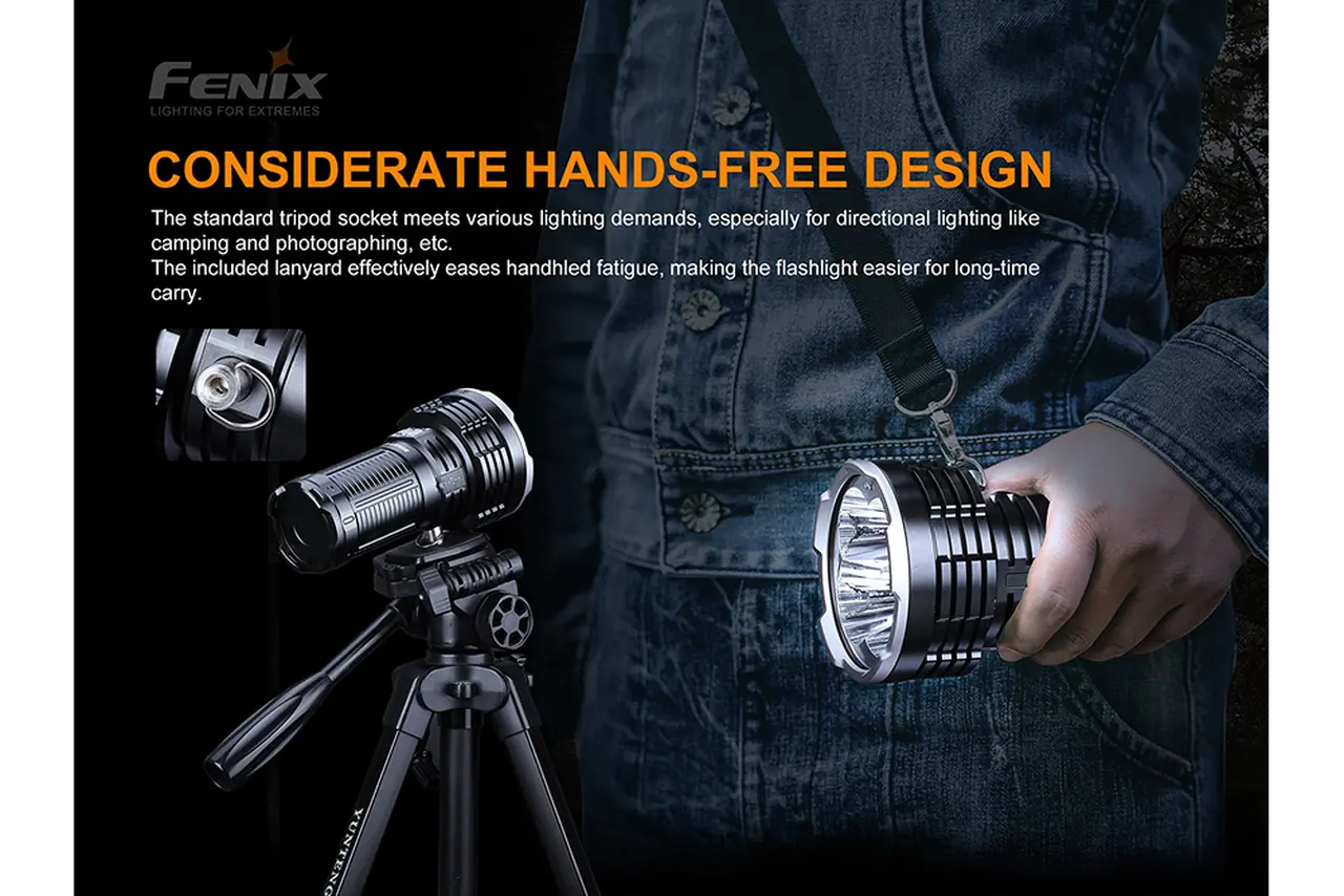 Fenix 15000 Lumen Multifunctional Rechargeable Search Light - F FX-LR50R Fenix