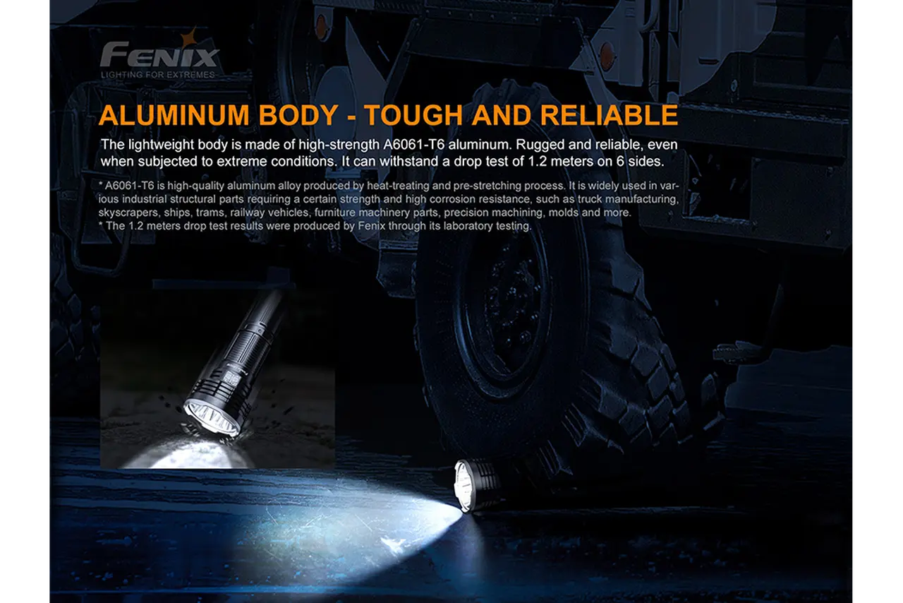 Fenix 15000 Lumen Multifunctional Rechargeable Search Light - F FX-LR50R Fenix