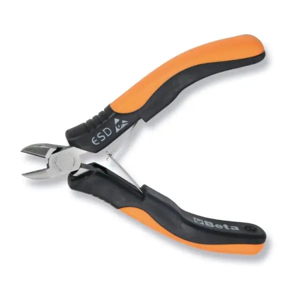 Beta Tools (Article# 1199ESD/D3) Set of 1 Flat and Long Nose Pliers, ESD 1 Diagonal Axial and Semi-Flush Cutting Nippers - BT 011990003 