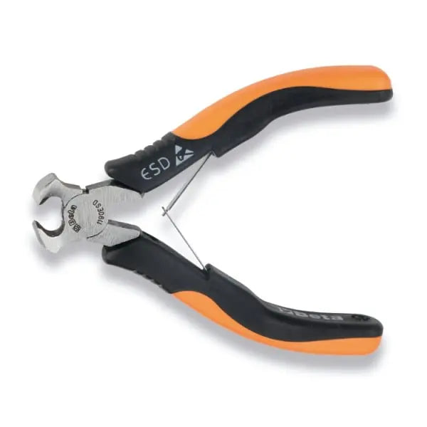 Beta Tools (Article# 1199ESD/D3) Set of 1 Flat and Long Nose Pliers, ESD 1 Diagonal Axial and Semi-Flush Cutting Nippers - BT 011990003 