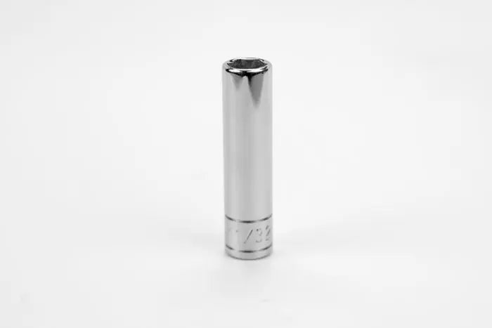 SK Tools - Socket Chrome 1/4dr Deep 6pt 11/32 - 41911 SK Tools