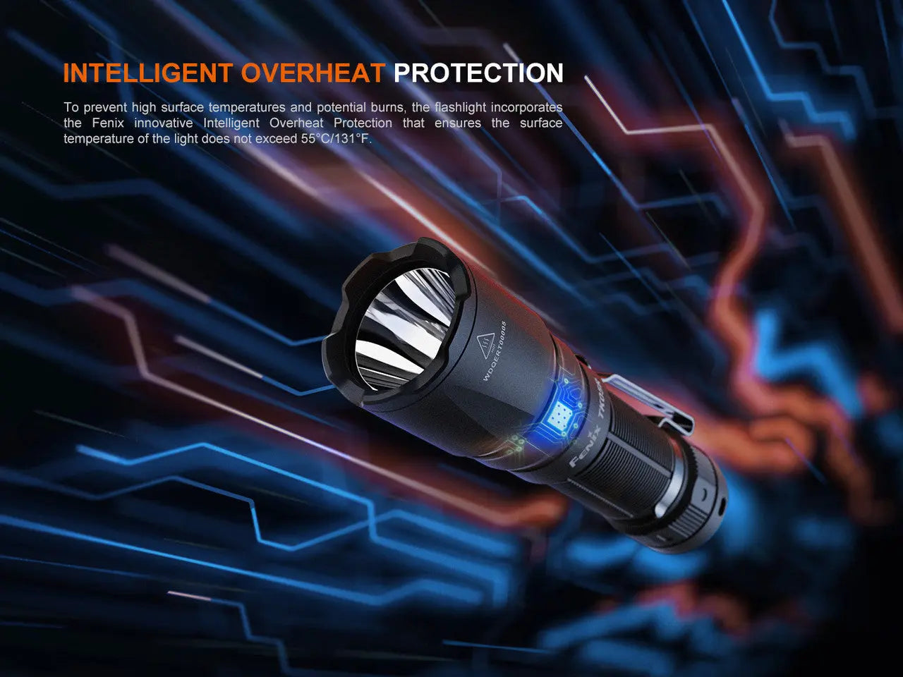 Fenix 1000 Lumen Mini Rechargeable Flashlight - F FX-TK05R Fenix