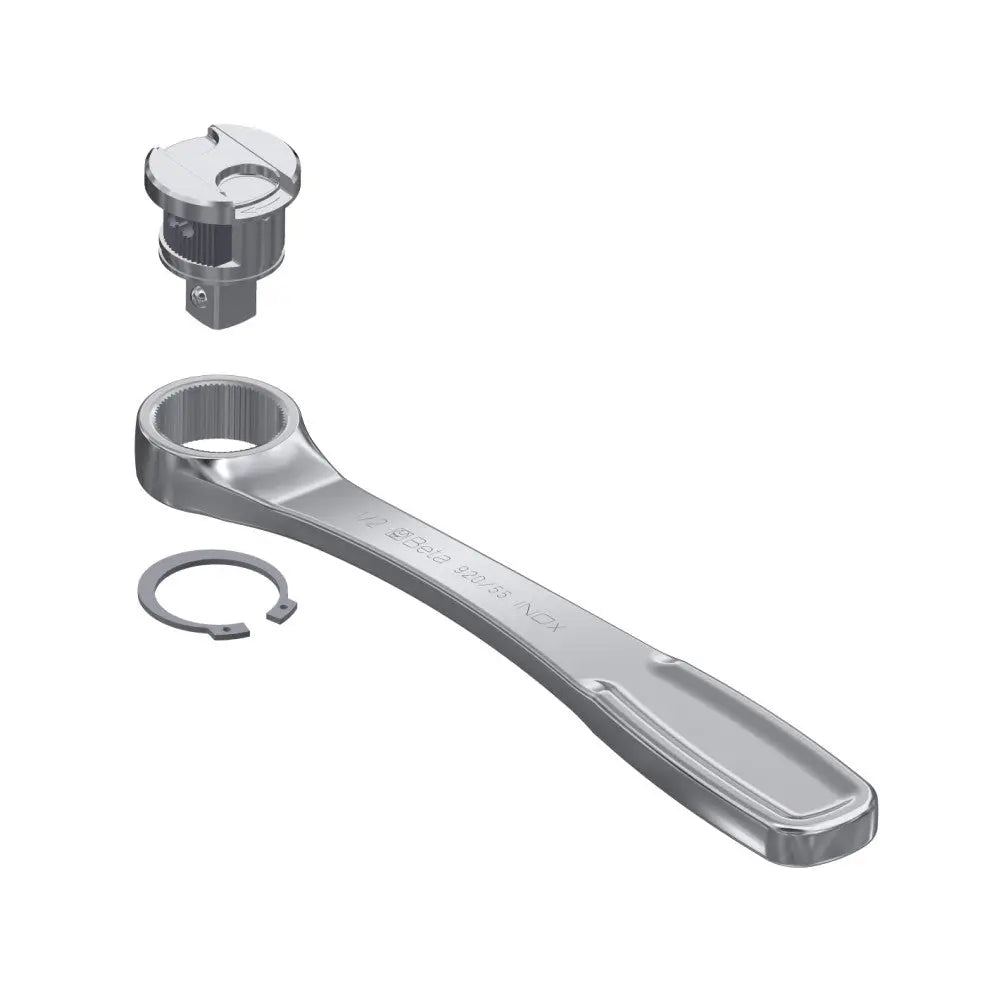 Beta Tools (Article# 920/55INOX) 1/2 in Drive Reversible Ratchet, INOX Stainless Steel - BT 9203882 Beta Tools