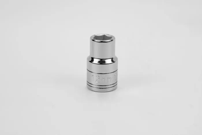 SK Tools - Socket Chrome 1/2dr Standard 6pt 12mm - 48212 SK Tools