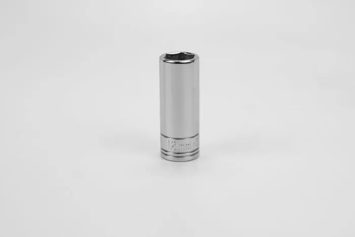 SK Tools - Socket Chrome 3/8dr Deep 6pt 12mm - 8412 SK Tools