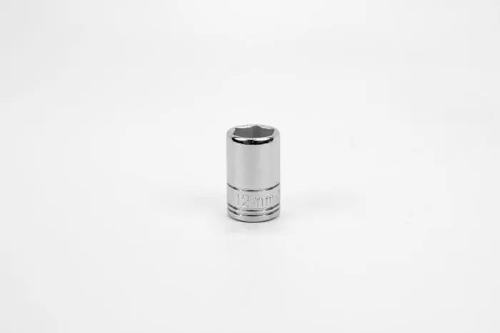 SK Tools - 12 mm 3/8" Drive 6-Point Metric Standard Chrome Socket - 312 SK Tools