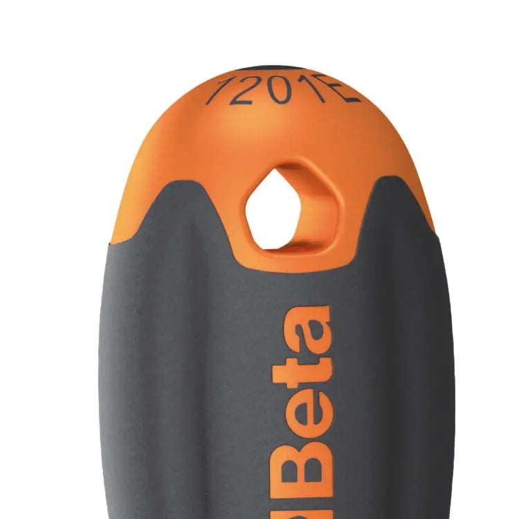 Beta Tools Evox Chrome-Plated Black Tips Screwdrivers for Slotted Head Screws - BT 012011012 