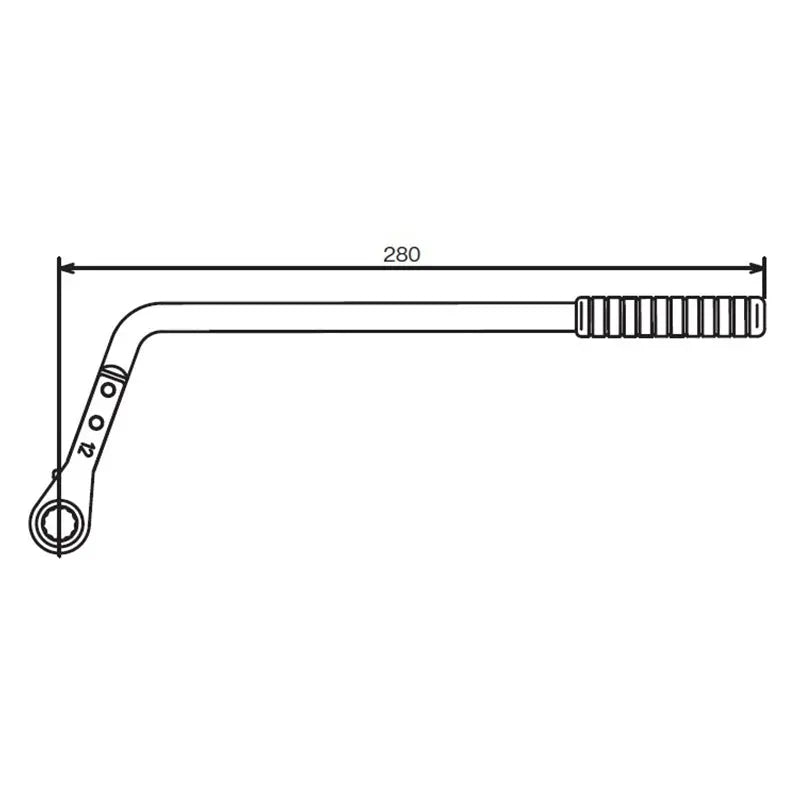 Ko-ken Tools Door Hinge Wrench Set 8 pieces Ko-ken Tools