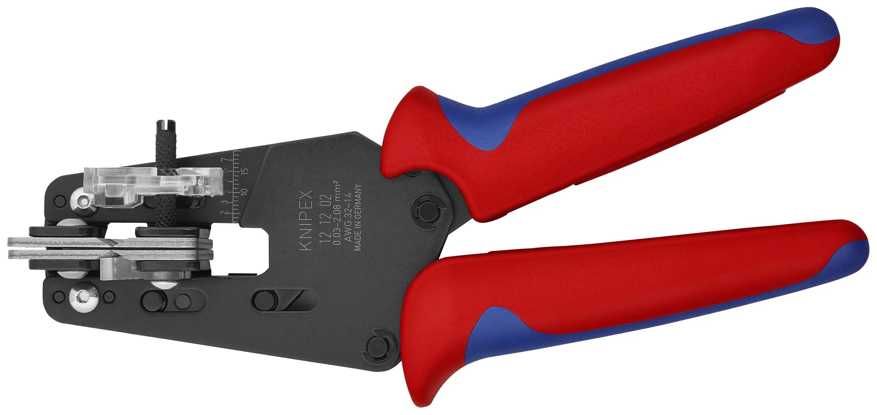 Knipex 12 12 02 KN | Automatic Wire Stripper, Metric Wire Knipex