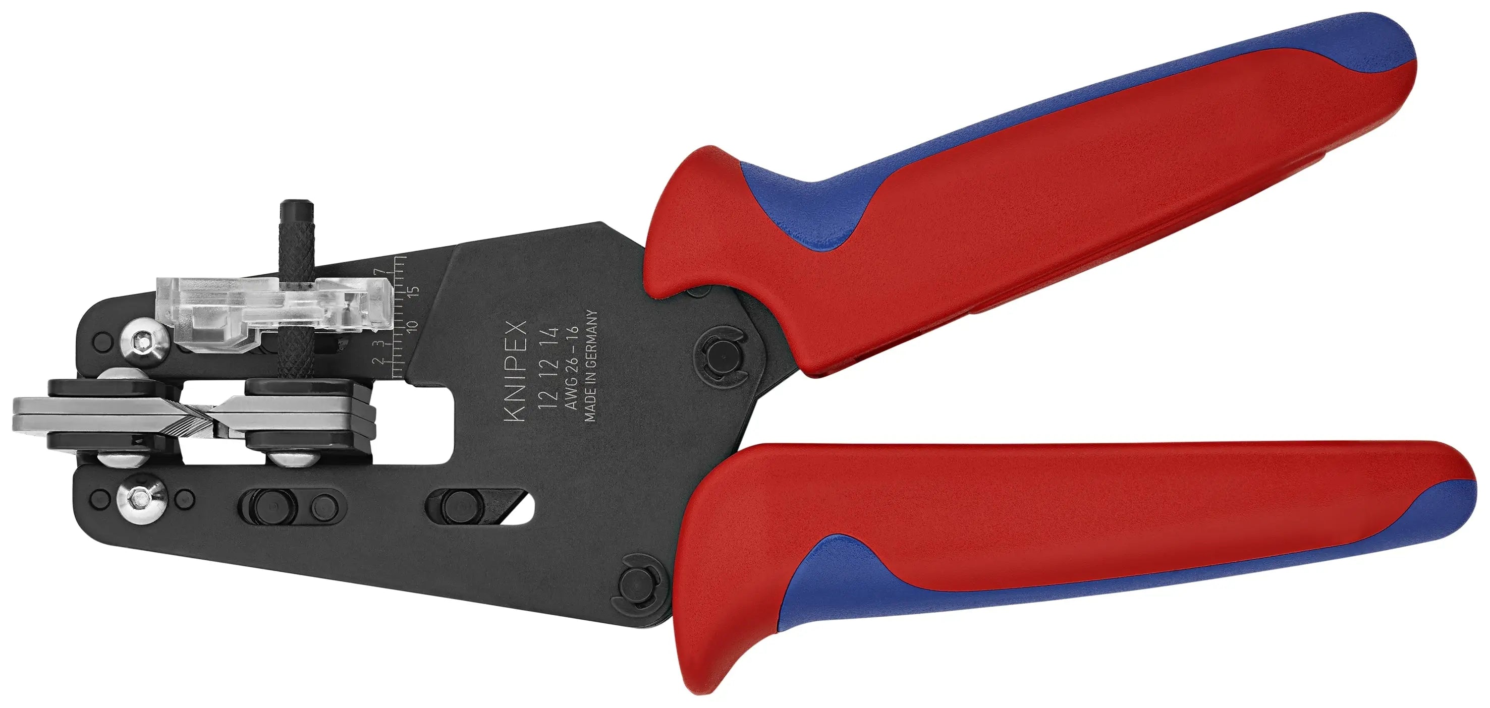 Knipex 12 12 14 KN | Automatic Wire Stripper, 16-26 AWG Knipex