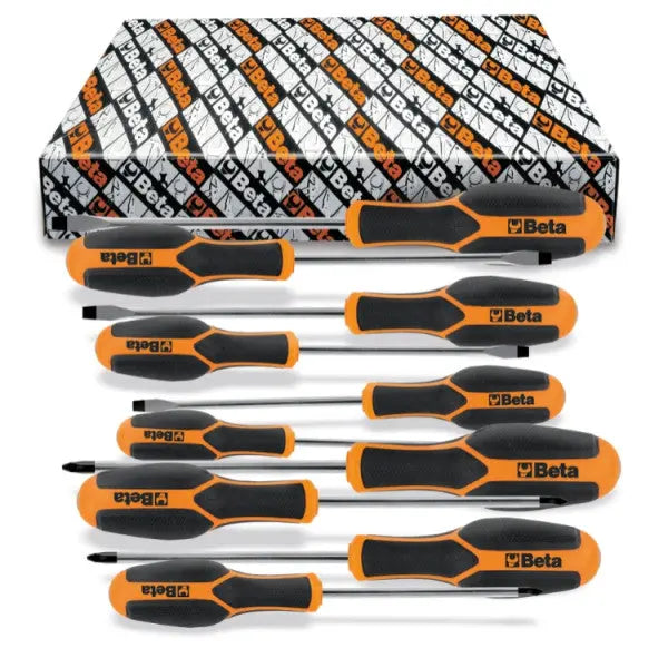 Beta Tools (Article# 1223/S12) Set of 12 Morphos Screwdrivers - BT 012230022 