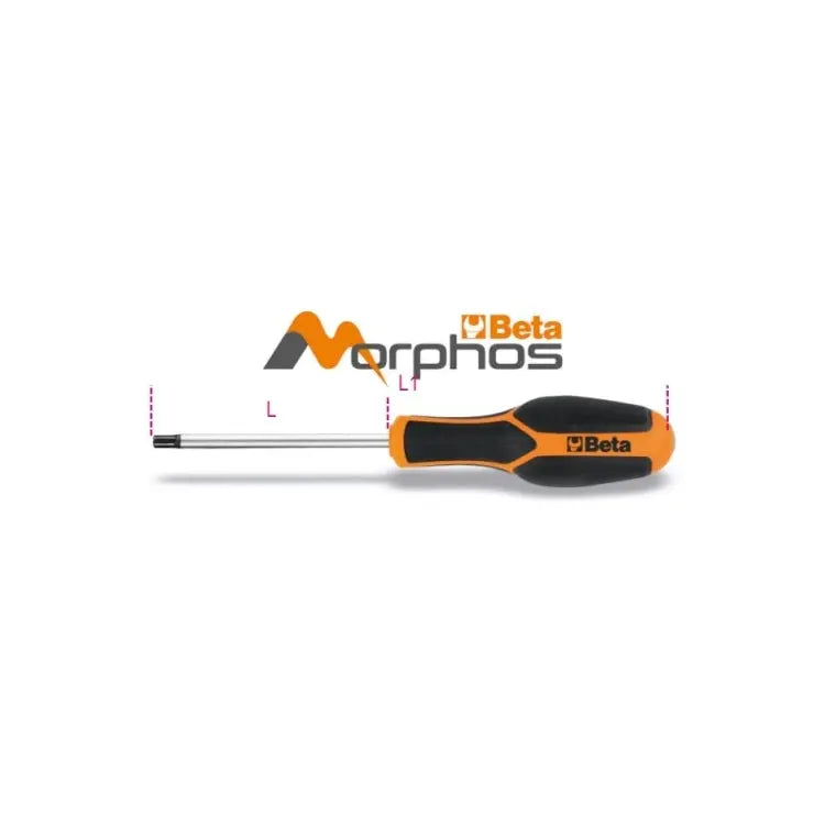 Beta Tools (Article# 1225ES 8) Morphos Hexagon Driver with Handles - BT 012250380 