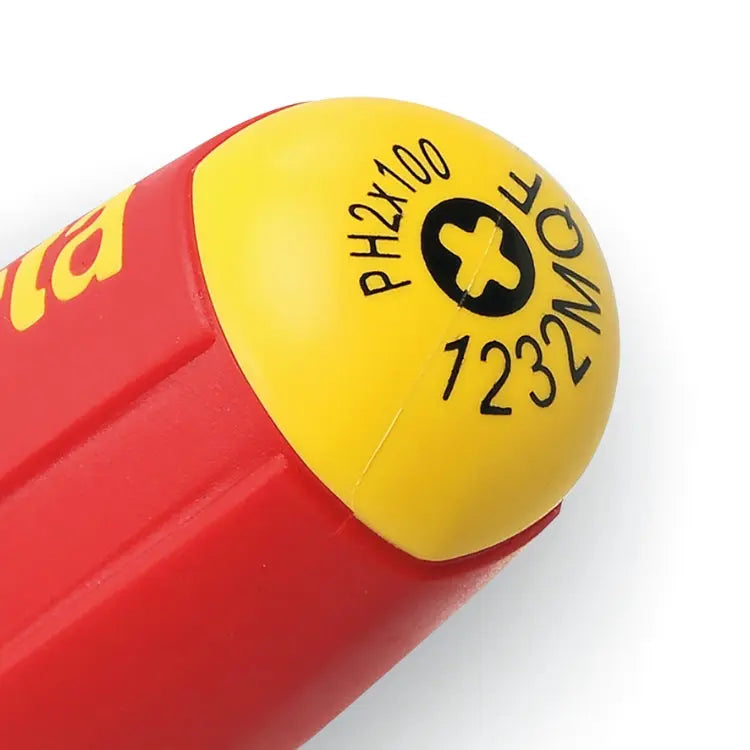 Beta Tools (Article# 1232MQF/PH2) Slim Screwdriver for Cross Head Phillips Screws - BT 012320618 