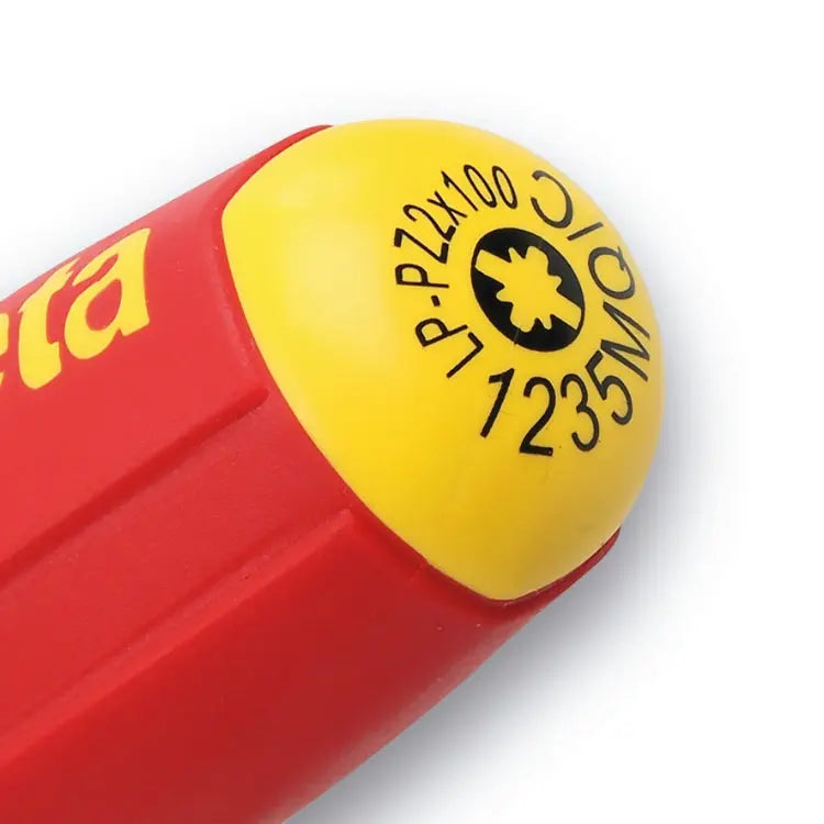 Beta Tools (Article# 1235MQ/C PH1) Slim Screwdriver for Combined Phillips and Slotted Head Screws, PH1+LPP - BT 012350409 