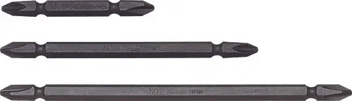 Ko-ken Tools 1/4 Hex Dr. Double Ended Bit PH2 Length 75mm Ko-ken Tools