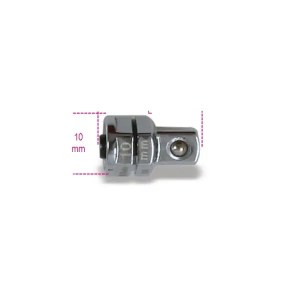 Beta Tools (Article# 123Q1/4) Quick Release 1/4 in Drive Socket Adapter for 10mm Ratcheting Wrench - BT 1230310 Beta Tools