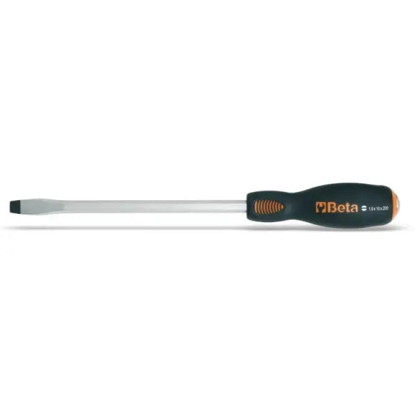 Beta Tools (Article# 1241 5.5X100) 5.5 x 100 Screwdriver with Steel Head for Slotted Head Screws - BT 12410039 Beta Tools