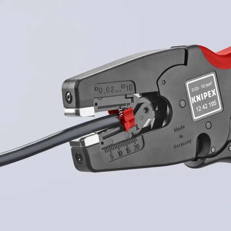 Knipex Crimp Assortments with Wire Stripper 12 42 195 and Crimping Plier 97 53 09 - KN 97 90 17 Knipex
