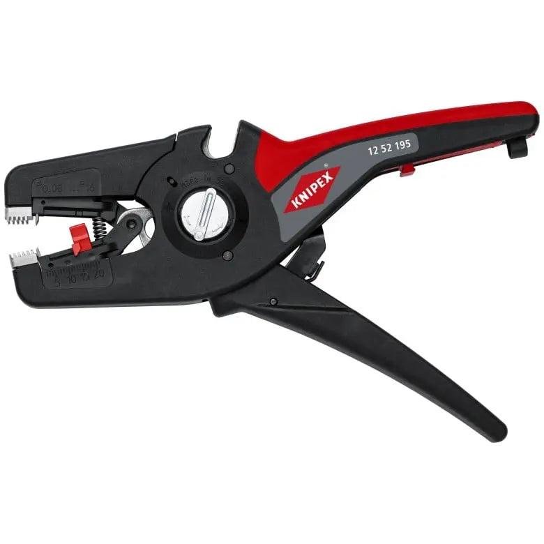 Knipex Crimp Assortments with Wire Stripper 12 52 195 and Crimping Plier 97 53 18 - KN 97 90 14 Knipex