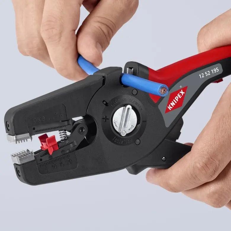 Knipex Crimp Assortments with Wire Stripper 12 52 195 and Crimping Plier 97 53 09 - KN 97 90 15 Knipex