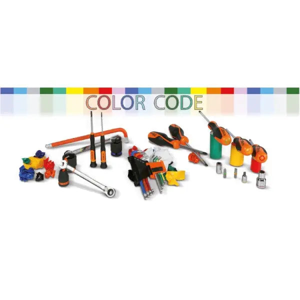 Beta Tools (Article# 1257LPH/S8) Set of 8 Micro-Screwdrivers with Hard Case for Slotted Head and Phillips Screws - BT 012570210 