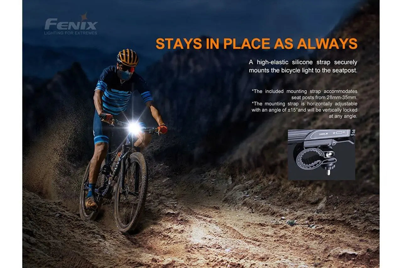 Fenix 1600 Lumen Rechargeable Bike Light - F FX-BC26R Fenix