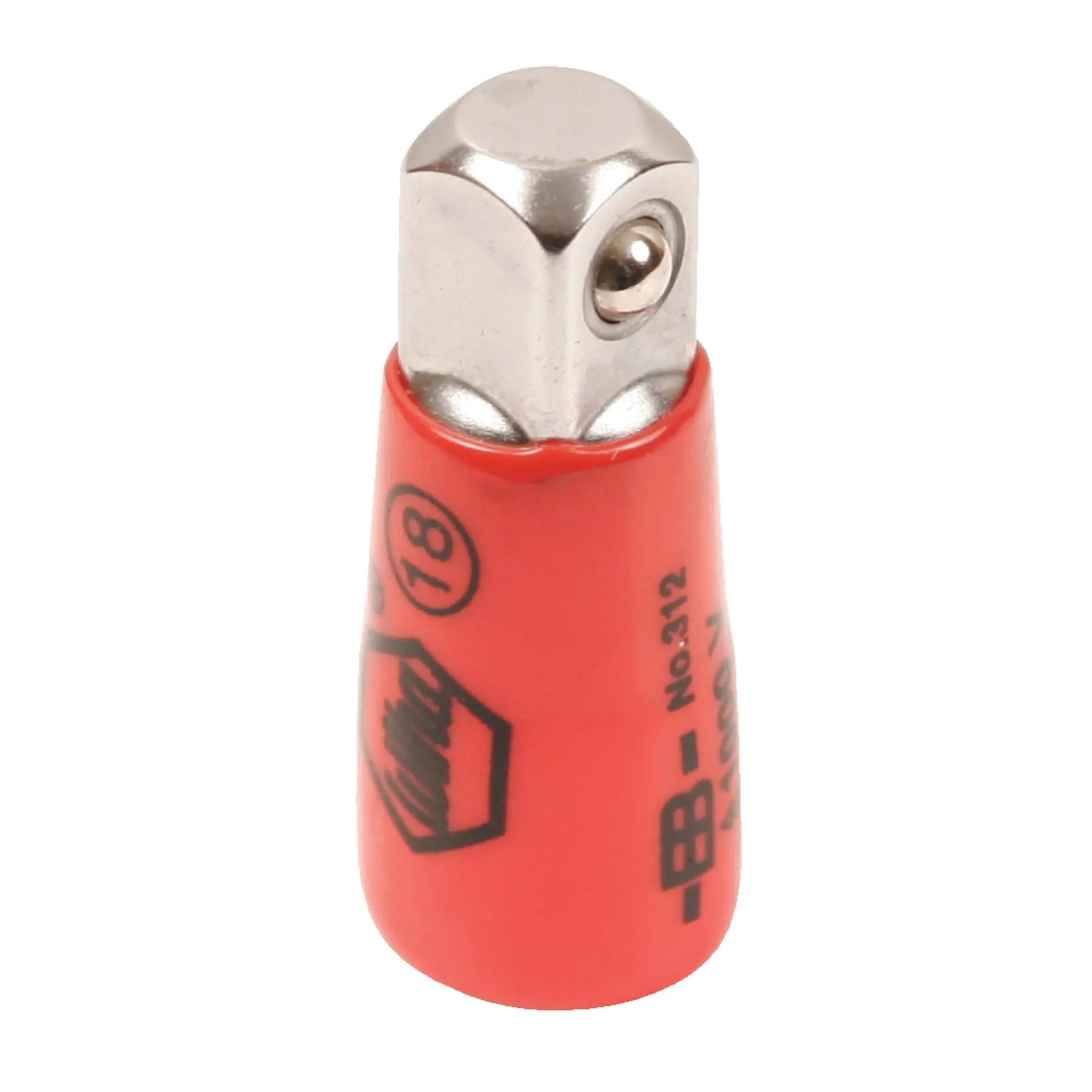 Wiha Adapter/Reducer Insulated Socket, 1/4 - 3/8 in - WI 31350 Wiha