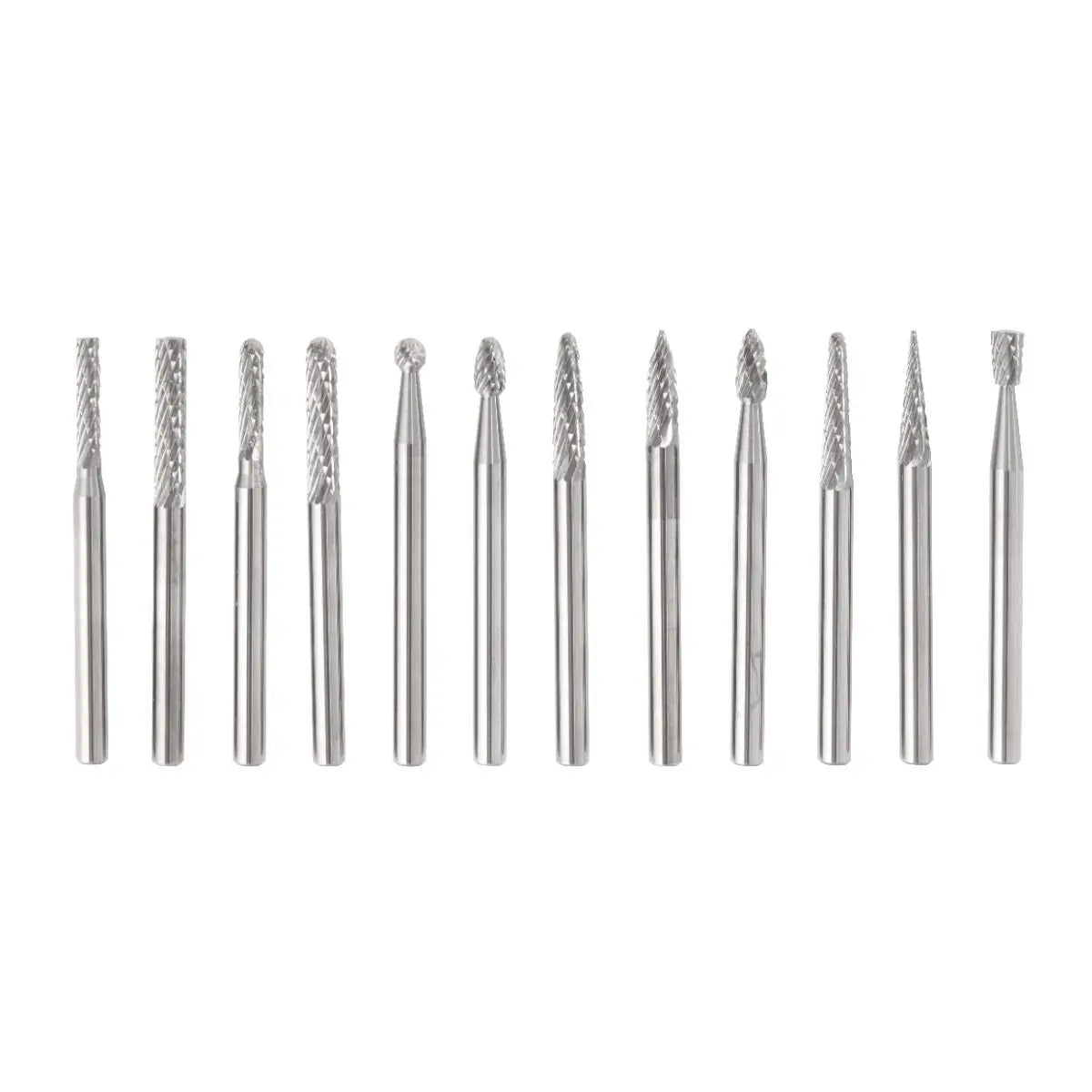 KnKut Set of 12 Carbide Burr with 1/8 in Shanks - 12KK14BS-1/8 KnKut