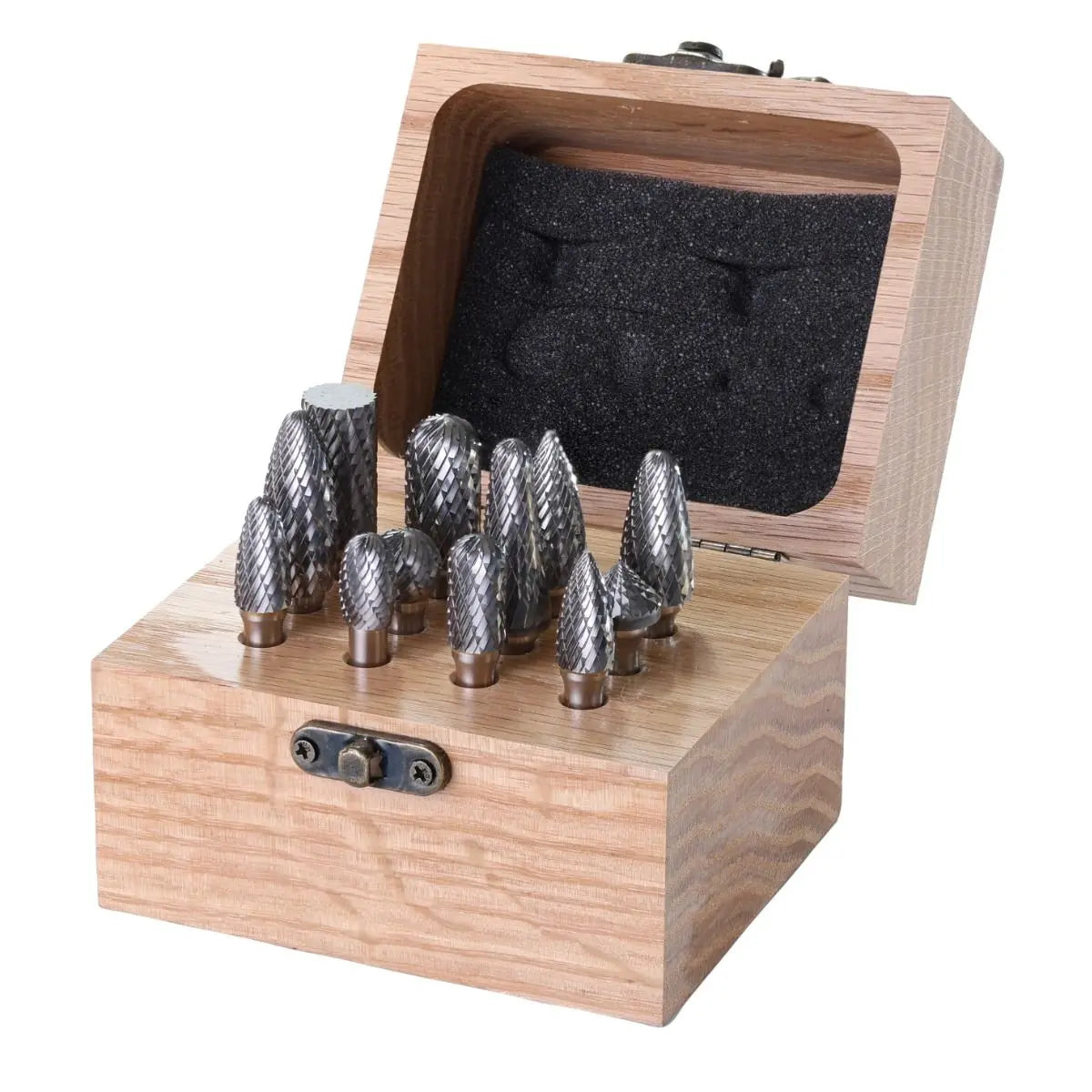 KnKut Set of 12 Carbide Burr with 1/4 in Shanks - 12KK14BS-1/4 KnKut