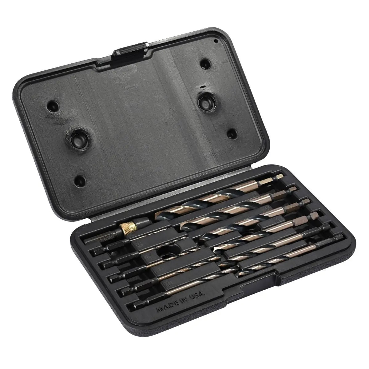 KnKut Set of 12 1/4 in Hexagon Shank Quick Release Impact Drill Bit - 12KKQRD KnKut
