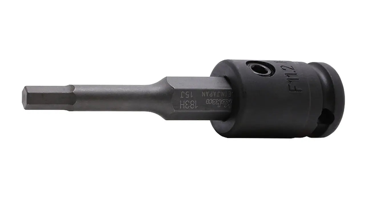 Ko-ken Tools 3/8 Sq. Dr. Bit Socket 10mm Hex Length 92mm Ko-ken Tools