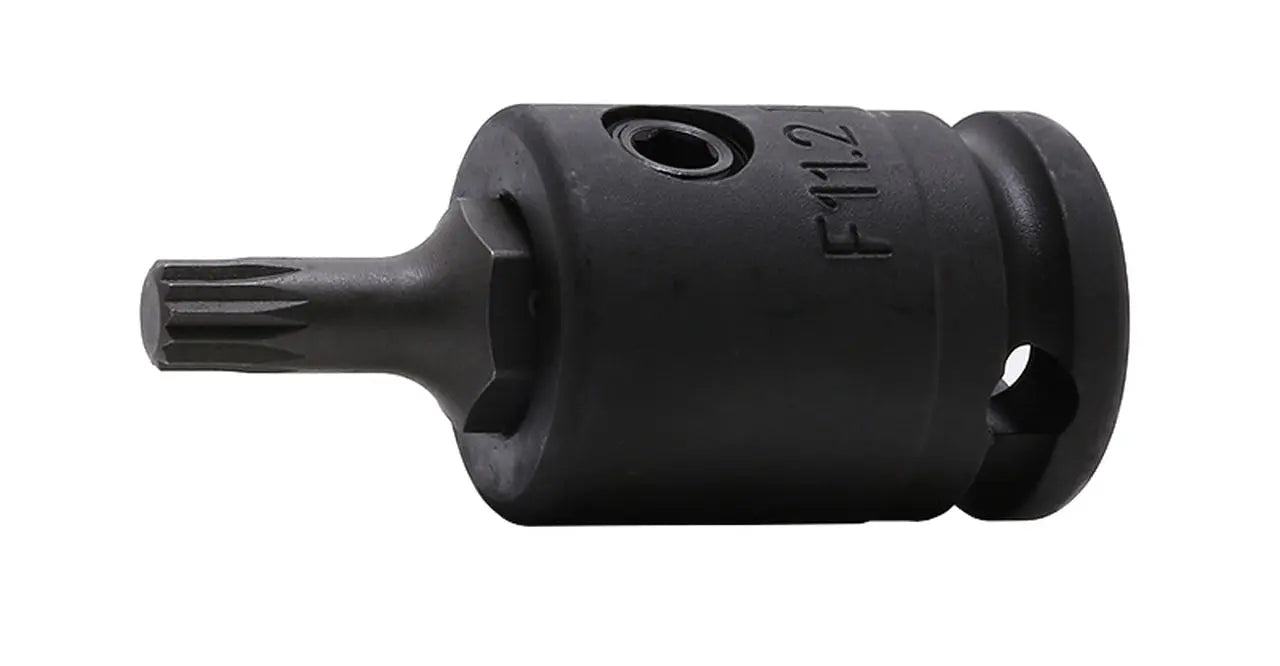 Ko-ken Tools 3/8 Sq. Dr. Bit Socket XZN M12 Triple Square Length 52mm Ko-ken Tools