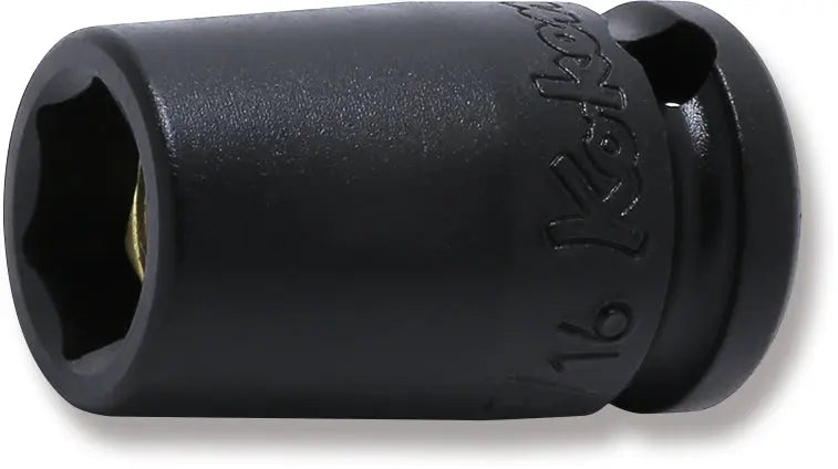 Ko-ken Tools 3/8 Sq. Dr. Socket 7/16 6 point Length 32mm Magnet Ko-ken Tools