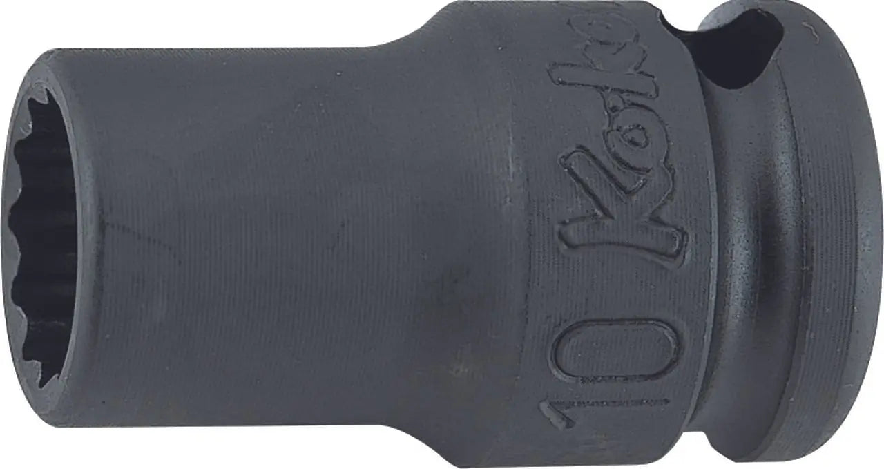 Ko-ken Tools 3/8 Sq. Dr. Socket 1/4 12 point Length 32mm Thin walled Ko-ken Tools